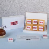 Corporate Gifts - 6 Chocolate Box - Wrapped Chocolates (Only Design)