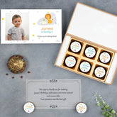 Best birthday party favors in custom chocolate box