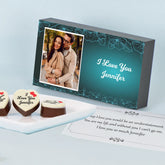 Gifts to send your girlfriend with custom photo and name from ChocoCraft