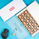 Premium corporate gifts 18 piece chocolate box by ChocoCraft