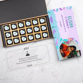 Unique birthday favors with 18-piece chocolate box