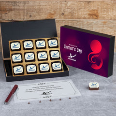 Women's Day Gifts - 12 Chocolate Box (Minimum 10 Boxes)