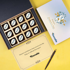 Women's Day Gifts - 12 Chocolate Box (Only Design)