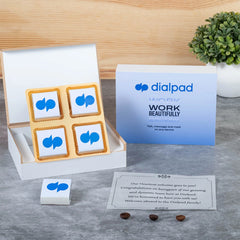 Corporate Gifts - 4 Chocolate Box - Wrapped Chocolates (Sample)