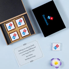 Corporate Gifts - 4 Chocolate Box - Wrapped Chocolates (Sample)