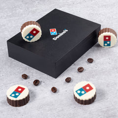 Corporate chocolates designed to showcase your brand’s excellence.