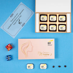 Women's Day Gifts - 6 Chocolate Box (Minimum 10 Boxes)