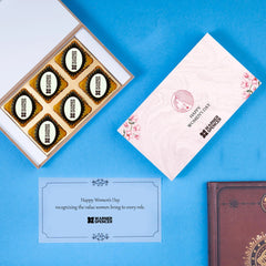 Women's Day Gifts - 6 Chocolate Box (Only Design)