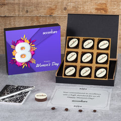 Women's Day Gifts - 9 Chocolate Box (Minimum 10 Boxes)