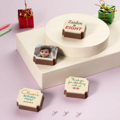 Birthday Favors - 9 Chocolate Box (Minimum 20 Boxes)