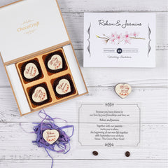 Wedding invitations by ChocoCraft – perfect for sweet beginnings.