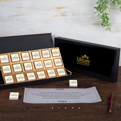 Corporate Gifts - 18 Chocolate Box - Wrapped Chocolates (Only Design)