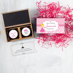 Add a unique touch to your invites with ChocoCraft chocolates.