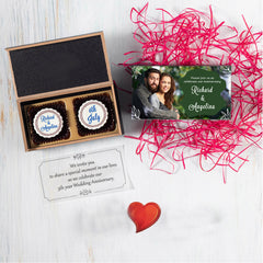 Anniversary Invites - 2 Chocolate Box (Minimum 10 Boxes)