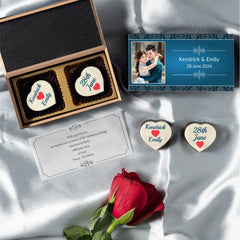 Wedding Invites - 2 Chocolate Box (Minimum 20 Boxes)