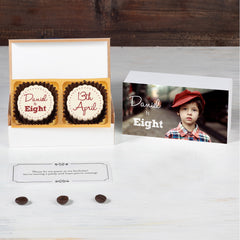 ChocoCraft chocolate birthday invites – where taste meets creativity.