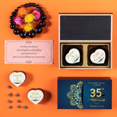 Anniversary Invites - 2 Chocolate Box (Minimum 10 Boxes)