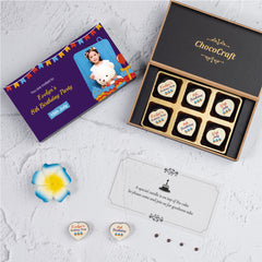 Invite your guests sweetly with ChocoCraft chocolates.