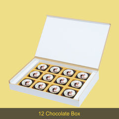 Gift unique chocolate with photo and name this New Year, only from ChocoCraft.