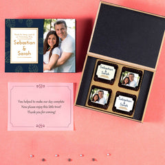 ChocoCraft chocolates: Anniversary favors with a personal touch.