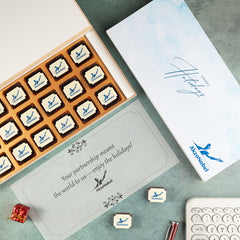 Corporate Holiday Gifts - 18 Chocolate Box (Sample)