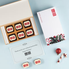 Corporate Holiday Gifts - 6 Chocolate Box (Minimum 20 Boxes)