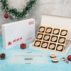 Corporate Holiday Gifts - 12 Chocolate Box (Sample)