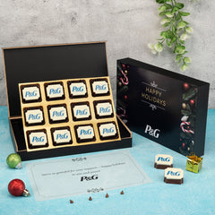 Corporate Holiday Gifts - 12 Chocolate Box (Sample)