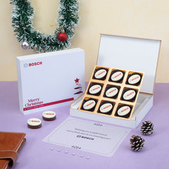 Corporate Holiday Gifts - 9 Chocolate Box (Minimum 20 Boxes)