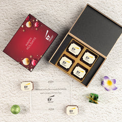 Corporate Holiday Gifts - 4 Chocolate Box (Minimum 20 Boxes)