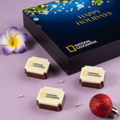 Corporate Holiday Gifts - 9 Chocolate Box (Sample)