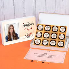 Celebrate your love story with ChocoCraft’s personalized chocolates.