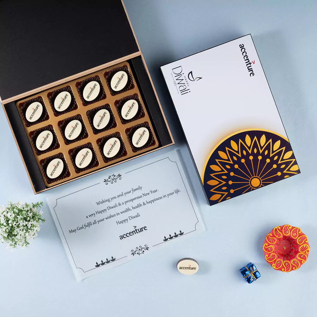 personalized-12-chocolate-diwali-gift-corporate