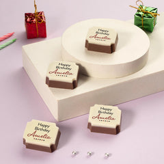 Birthday chocolate as birthday gifts for girlfriend in box