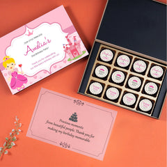 Best favor box for birthday parties with 12 chocolates					
