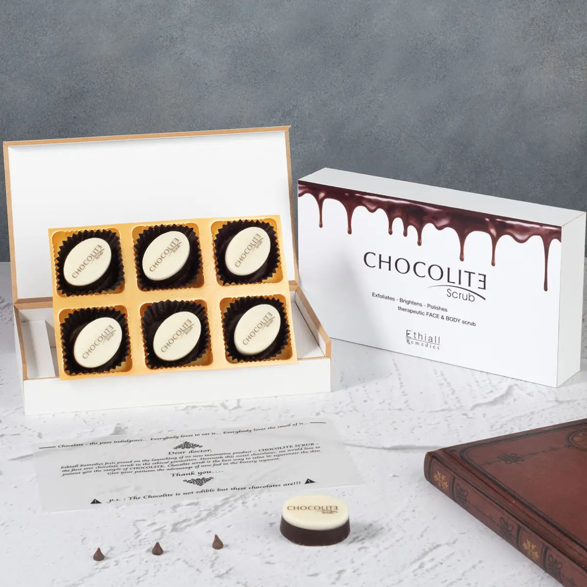 Chocolate business gifts customized by ChocoCraft