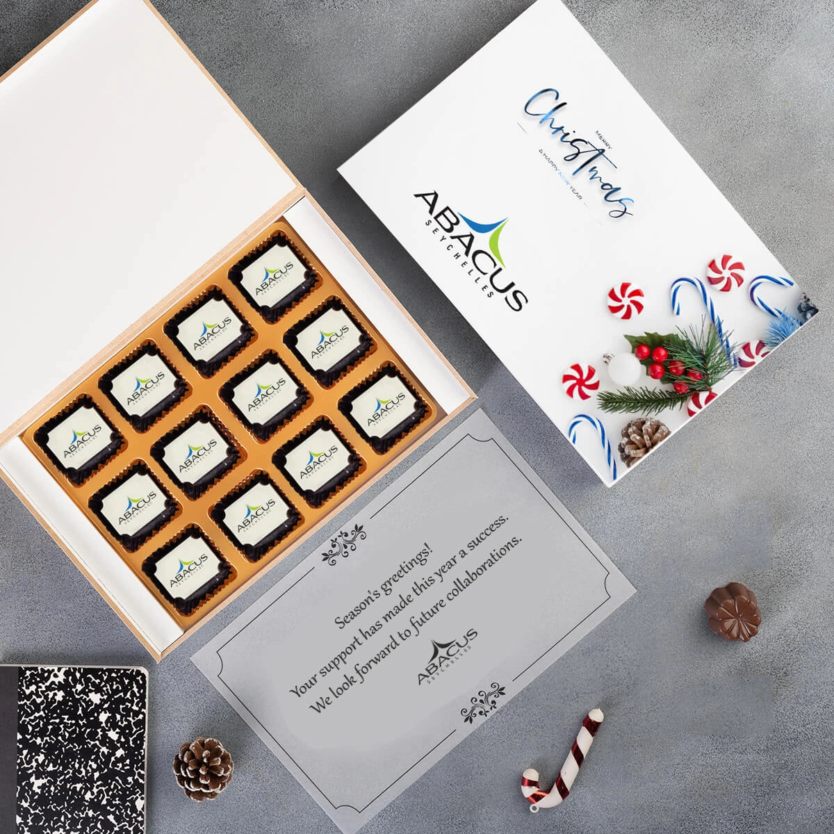 ChocoCraft Company Holiday Gifts - Christmas Chocolates for Clients