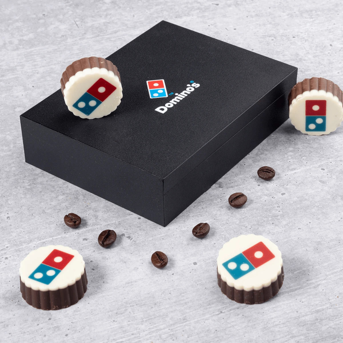 Custom corporate chocolates branded by ChocoCraft