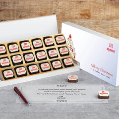 Chocolate box for customer appreciation during New Year