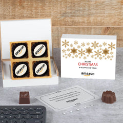 Branded chocolates as Christmas gifts for employees
