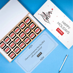 Customized Happy Holidays gift for corporate events