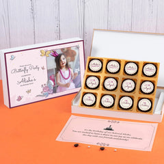 luxury birthday invitation chocolate box