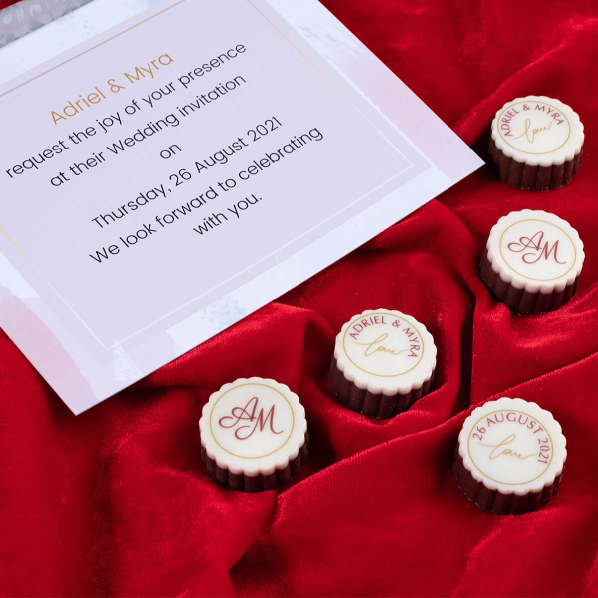 ChocoCraft Wedding Invitations