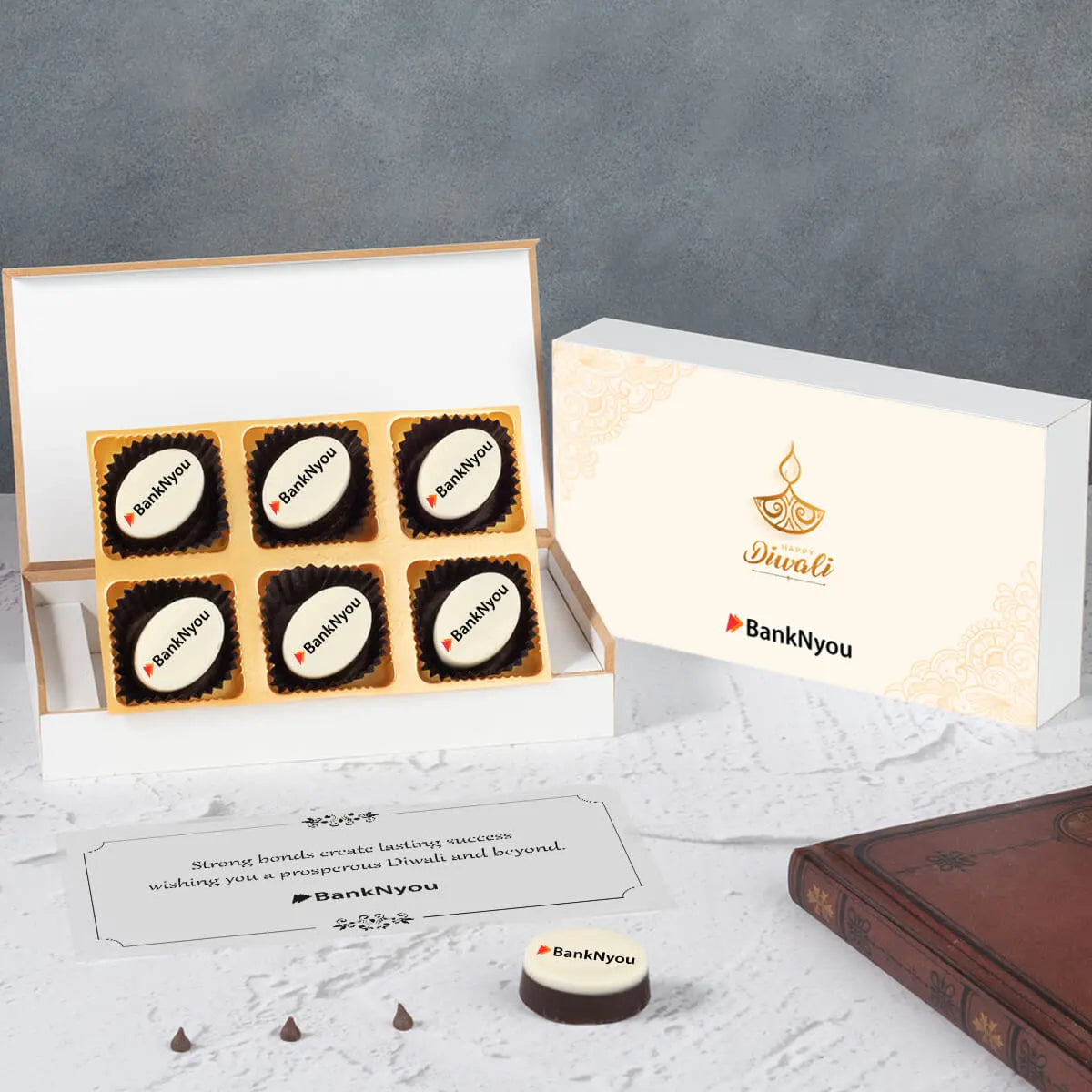 Personalized Diwali Chocolate Gift Box for Corporate Clients