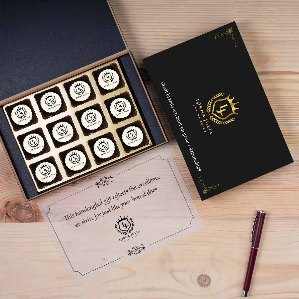 Premium mix box of chocolates for luxury gifting