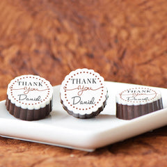 Custom appreciation gifts as thank you chocolates for gratitude			