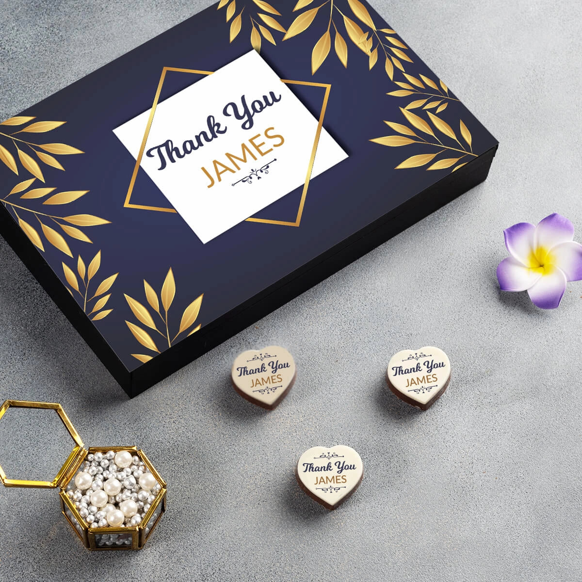 Box for thank you gift box and thanks giving gifts			