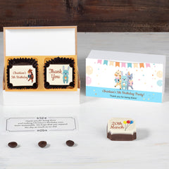 Unique gift box for birthday party favors				