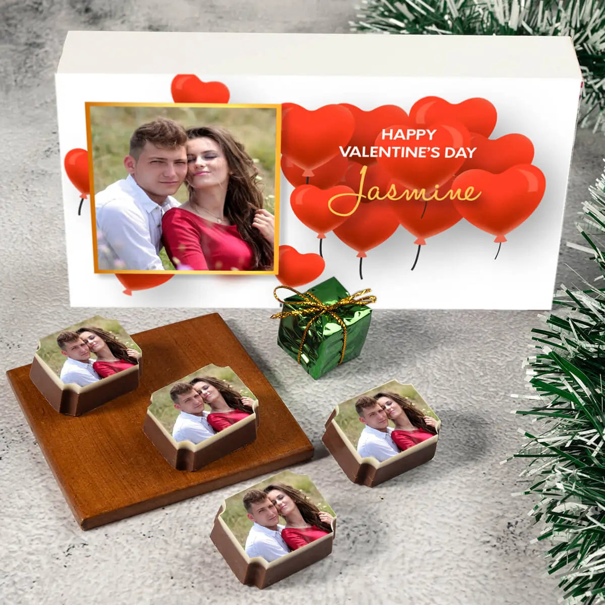 Valentines gifts for her featuring best valentine gift for girlfriend wrappers				