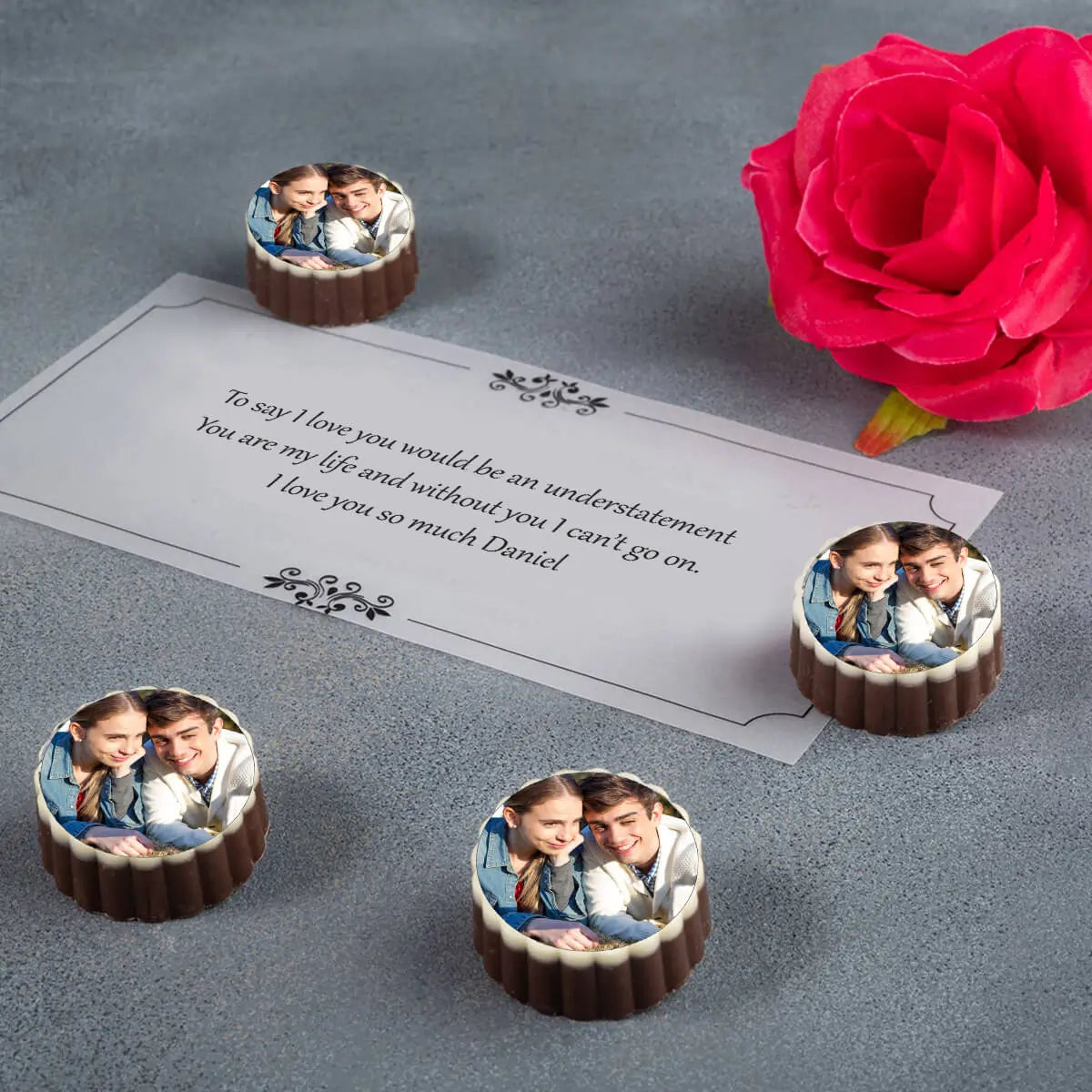 Personalized romantic gifts for men as valentines gifts for men in box				